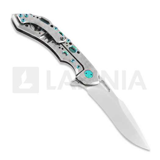 Olamic Cutlery Wayfarer 247 M390 Harpoon sulankstomas peilis