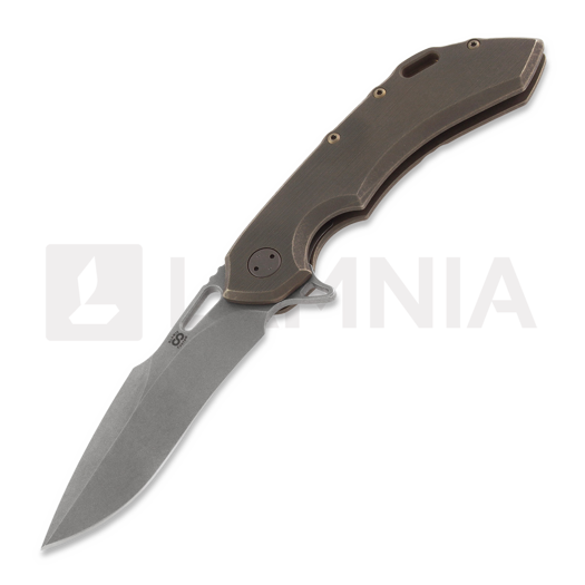 Olamic Cutlery Wayfarer 247 M390 Harpoon összecsukható kés