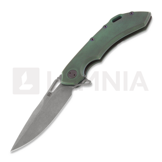 Olamic Cutlery Wayfarer 247 M390 Harpoon összecsukható kés