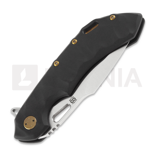Olamic Cutlery Wayfarer 247 M390 Harpoon sulankstomas peilis