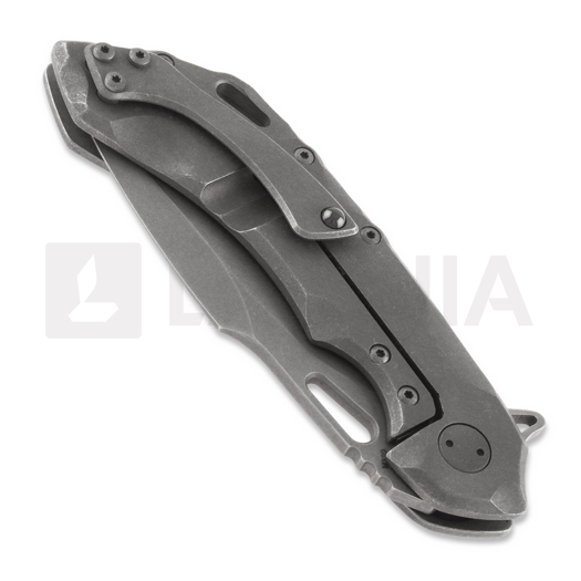 Olamic Cutlery Wayfarer 247 M390 Harpoon sulankstomas peilis