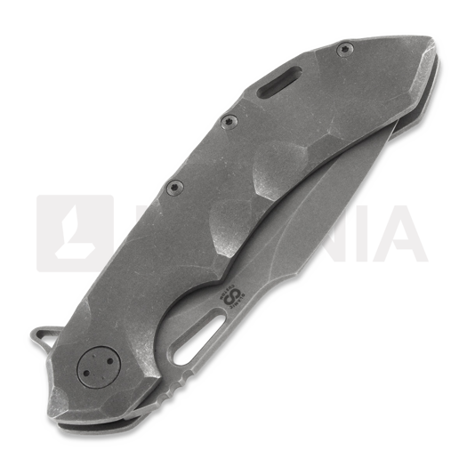 Olamic Cutlery Wayfarer 247 M390 Harpoon sulankstomas peilis