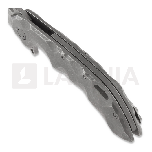 Olamic Cutlery Wayfarer 247 M390 Harpoon sulankstomas peilis
