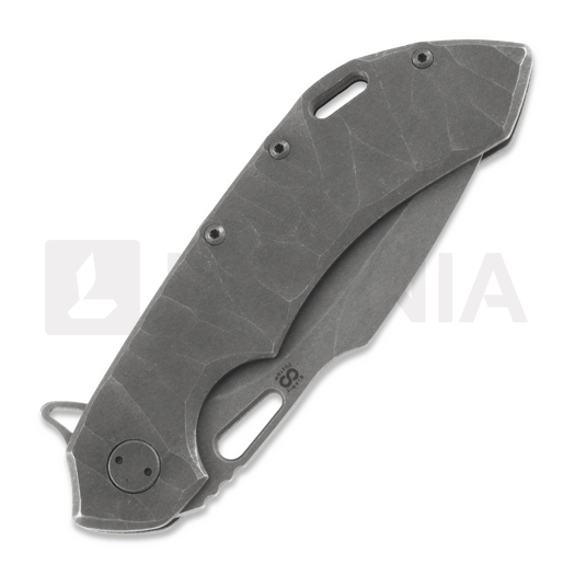 Olamic Cutlery Wayfarer 247 M390 Harpoon sulankstomas peilis