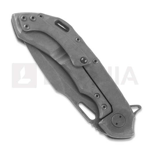 Olamic Cutlery Wayfarer 247 M390 Harpoon sulankstomas peilis