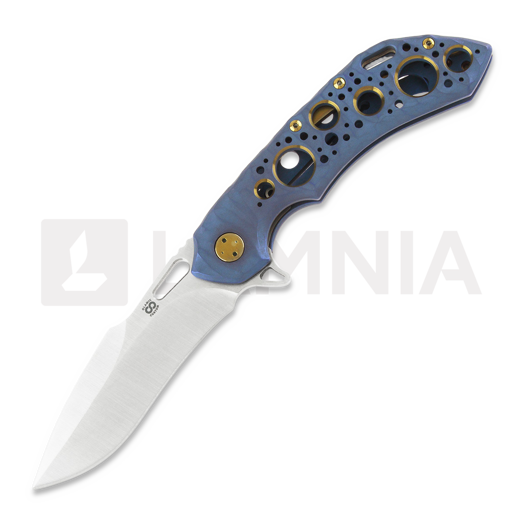 Olamic Cutlery Wayfarer 247 M390 Harpoon folding knife