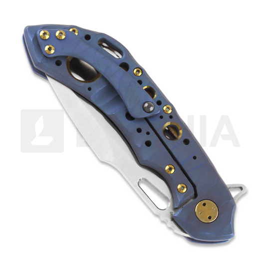 Olamic Cutlery Wayfarer 247 M390 Harpoon sulankstomas peilis