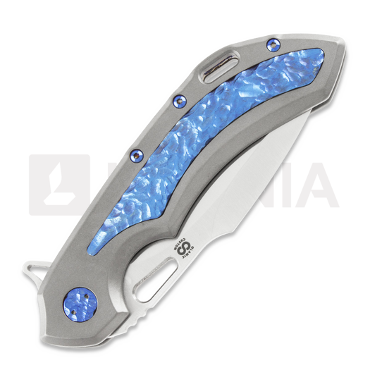 Olamic Cutlery Wayfarer 247 M390 Harpoon sulankstomas peilis