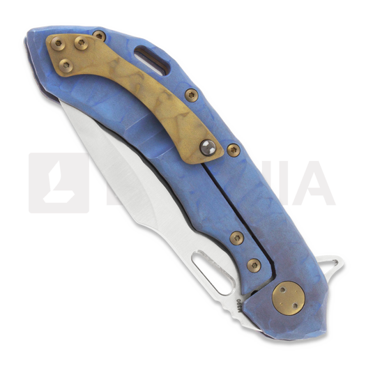 Olamic Cutlery Wayfarer 247 M390 Harpoon sulankstomas peilis