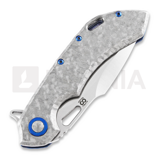 Olamic Cutlery Wayfarer 247 M390 Harpoon T481H sulankstomas peilis