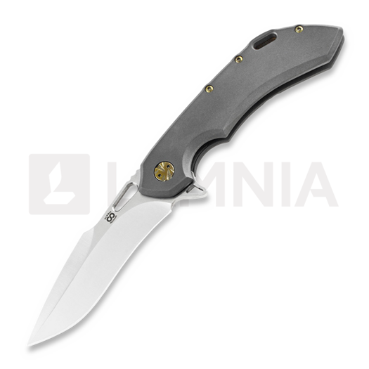Olamic Cutlery Wayfarer 247 M390 Harpoon T482H 접이식 나이프
