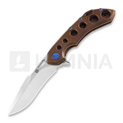 Nóż składany Olamic Cutlery Wayfarer 247 M390 Harpoon T483H
