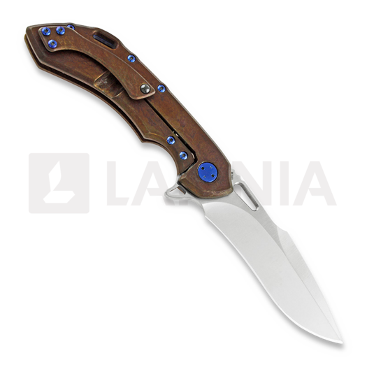 Olamic Cutlery Wayfarer 247 M390 Harpoon T483H sulankstomas peilis