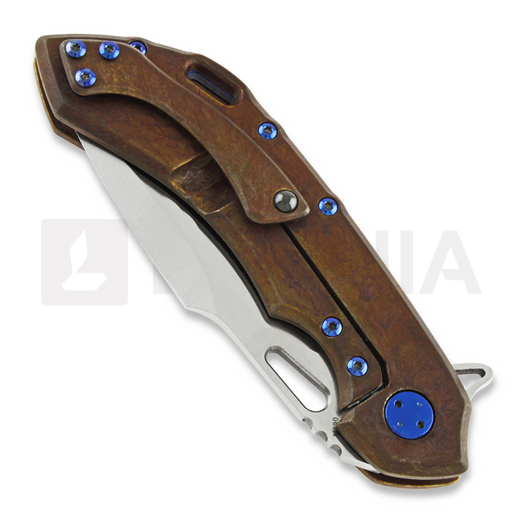 Olamic Cutlery Wayfarer 247 M390 Harpoon T483H sulankstomas peilis