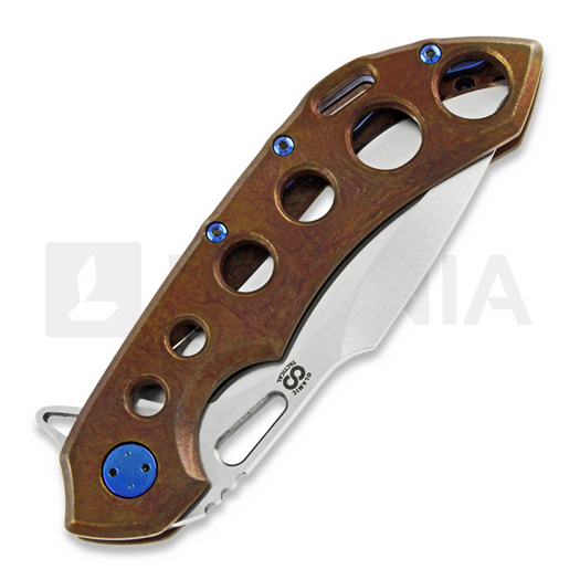 Olamic Cutlery Wayfarer 247 M390 Harpoon T483H foldekniv