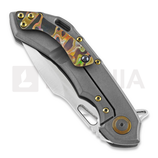 Olamic Cutlery Wayfarer 247 M390 Harpoon T493H sulankstomas peilis