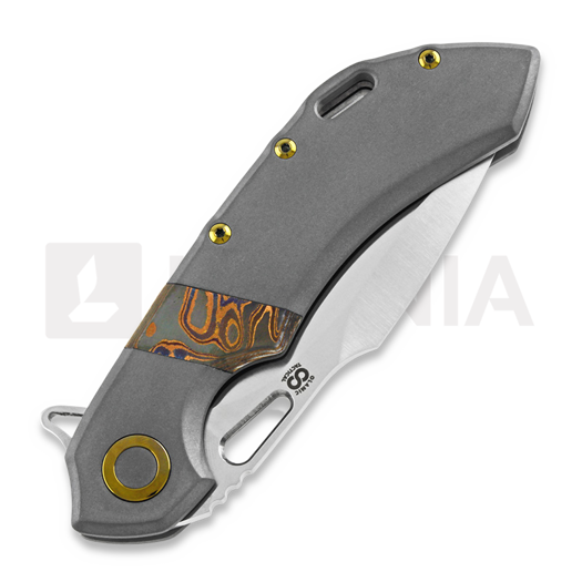 Olamic Cutlery Wayfarer 247 M390 Harpoon T493H foldekniv