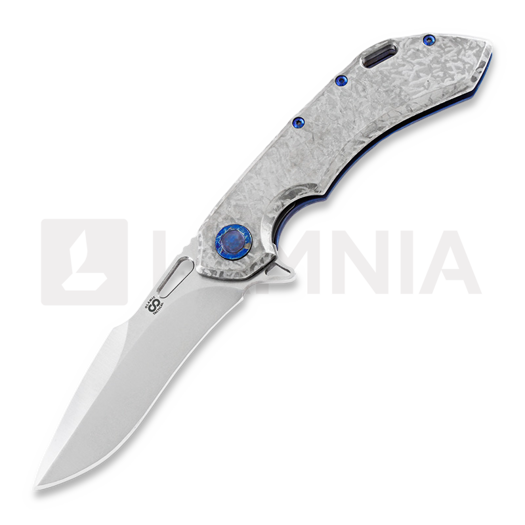 Olamic Cutlery Wayfarer 247 M390 Harpoon T494H sulankstomas peilis