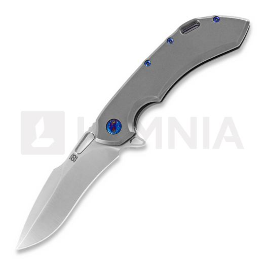 Olamic Cutlery Wayfarer 247 M390 Harpoon T504-H kääntöveitsi