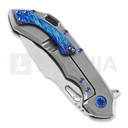 Olamic Cutlery Wayfarer 247 M390 Harpoon T504-H foldekniv