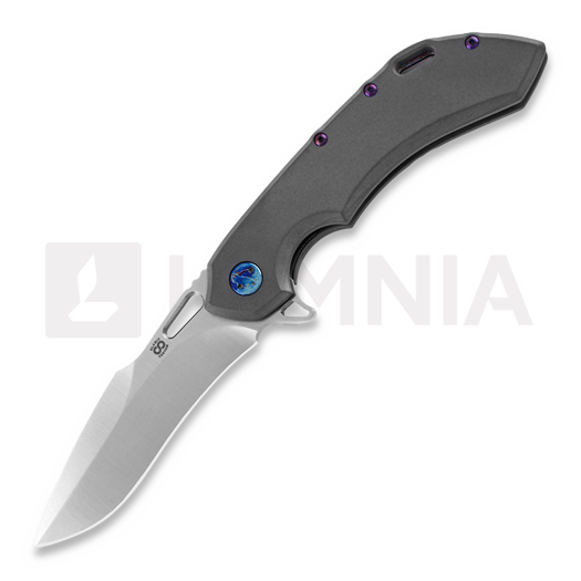 Navaja Olamic Cutlery Wayfarer 247 M390 Harpoon T505-H