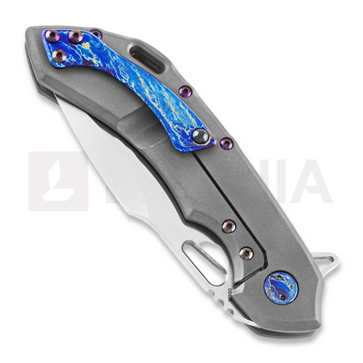 Olamic Cutlery Wayfarer 247 M390 Harpoon T505-H sulankstomas peilis