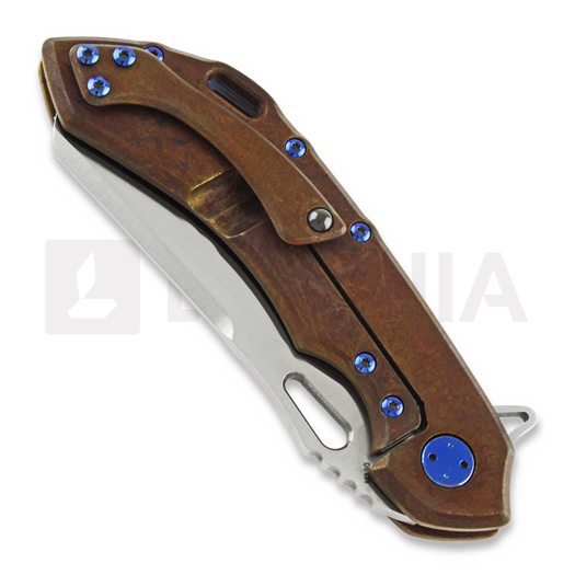 Olamic Cutlery Wayfarer 247 M390 Sheepscliffe T255S kääntöveitsi