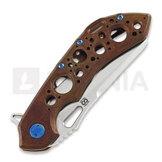 Olamic Cutlery Wayfarer 247 M390 Sheepscliffe T258S kääntöveitsi