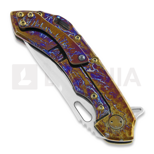 Olamic Cutlery Wayfarer 247 M390 Tanto kääntöveitsi