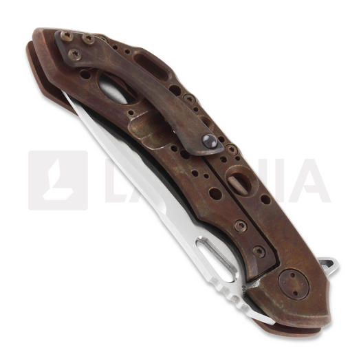 Olamic Cutlery Wayfarer 247 M390 Tanto kääntöveitsi