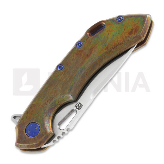 Olamic Cutlery Wayfarer 247 M390 Tanto kääntöveitsi