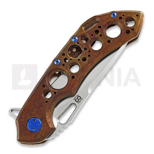 Olamic Cutlery Wayfarer 247 M390 Tanto T236T kääntöveitsi