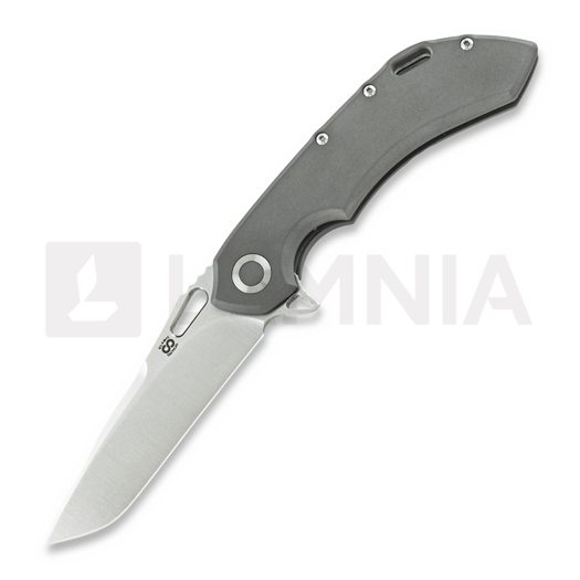 Olamic Cutlery Wayfarer 247 M390 Tanto T240T kääntöveitsi