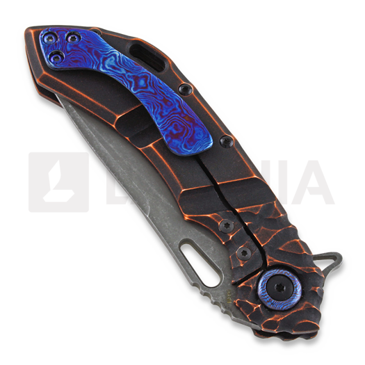Olamic Cutlery Wayfarer 247 M390 Tanto T241T sulankstomas peilis