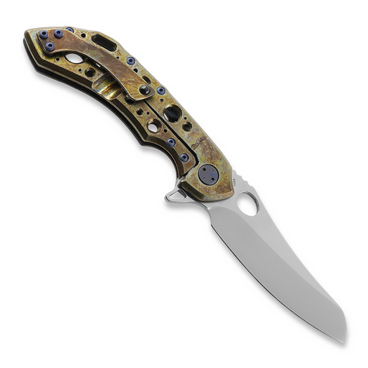 Olamic Cutlery Wayfarer 247 Mouflon, Dark Matter, Blue
