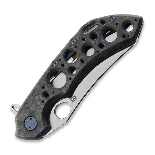 Olamic Cutlery Wayfarer 247 Mouflon, Dark Matter, Blue