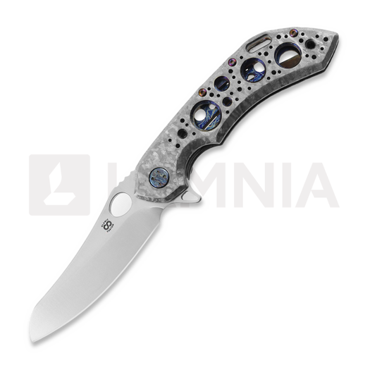 Olamic Cutlery Wayfarer 247 Mouflon kääntöveitsi, Frosty/Entropic, Satin