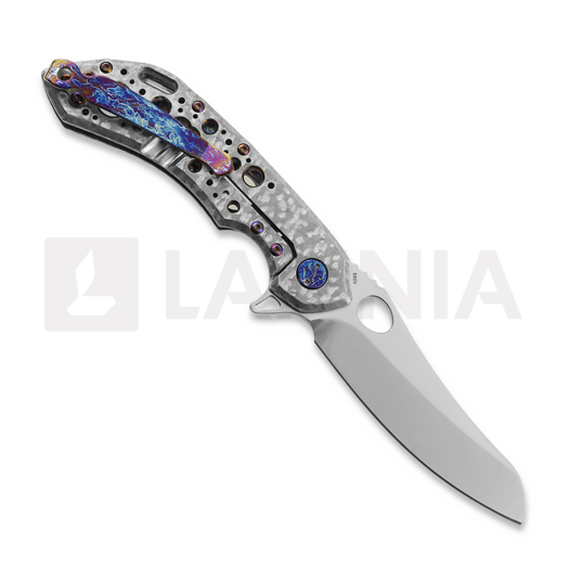 Couteau pliant Olamic Cutlery Wayfarer 247 Mouflon, Frosty/Entropic, Satin