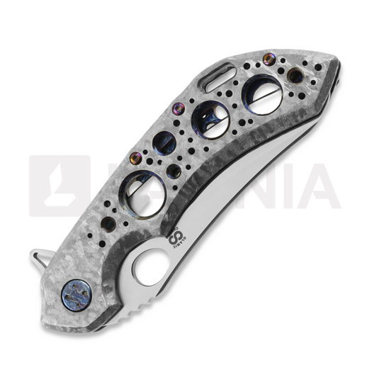 Coltello pieghevole Olamic Cutlery Wayfarer 247 Mouflon, Frosty/Entropic, Satin