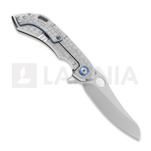 Olamic Cutlery Wayfarer 247 Mouflon sulankstomas peilis, Jeweled Titanium, Satin