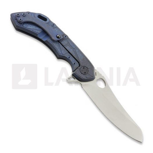 Coltello pieghevole Olamic Cutlery Wayfarer 247 Mouflon, Titanium Inlay Hand Carved