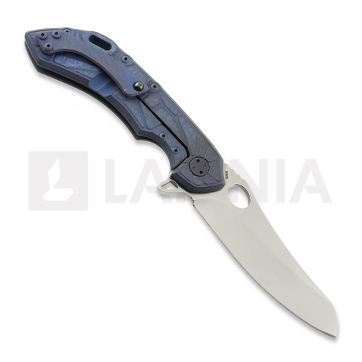 Coltello pieghevole Olamic Cutlery Wayfarer 247 Mouflon, Titanium Inlay Hand Carved