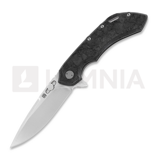 Olamic Cutlery Wayfarer 247 Purist vouwmes, Dark Matter, Black