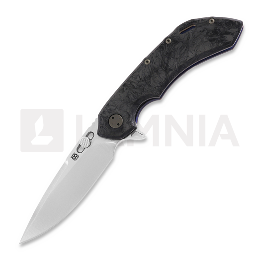 Olamic Cutlery Wayfarer 247 Purist összecsukható kés, dark matter, Black Show Side