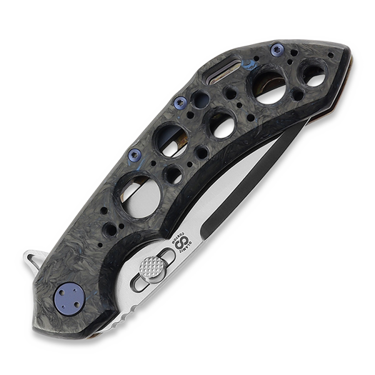 Olamic Cutlery Wayfarer 247 Purist, Dark Matter, Blue