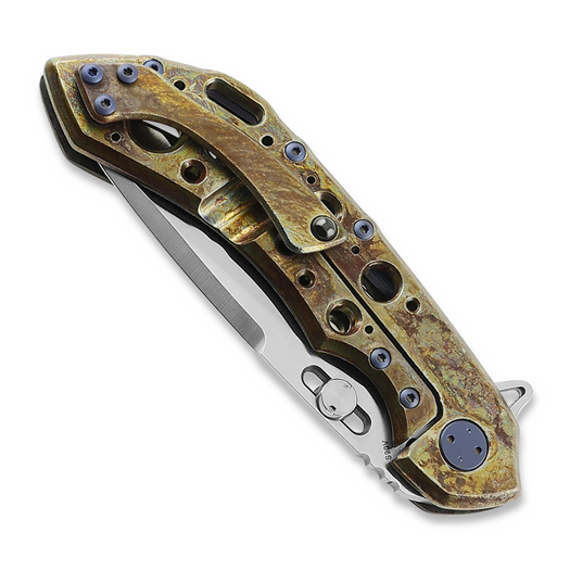 Olamic Cutlery Wayfarer 247 Purist, Dark Matter, Blue