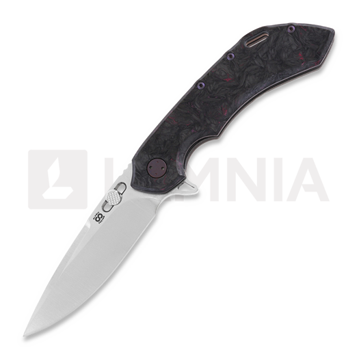 Olamic Cutlery Wayfarer 247 Purist kääntöveitsi, Dark Matter, Purple