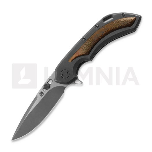 Складной нож Olamic Cutlery Wayfarer 247 Purist, Hammered Copper, Two-Tone SW