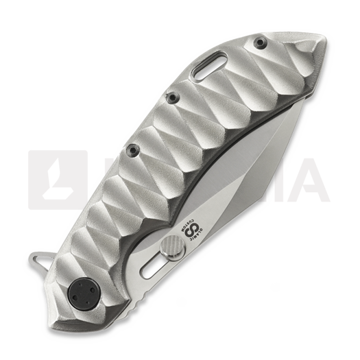 Olamic Cutlery Wayfarer 247 S90V Cutlass sulankstomas peilis, Scalloped