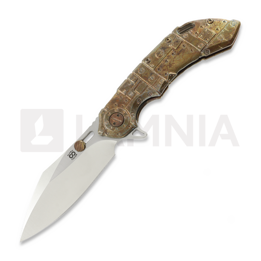 Olamic Cutlery Wayfarer 247 S90V Cutlass foldekniv, Space Trash
